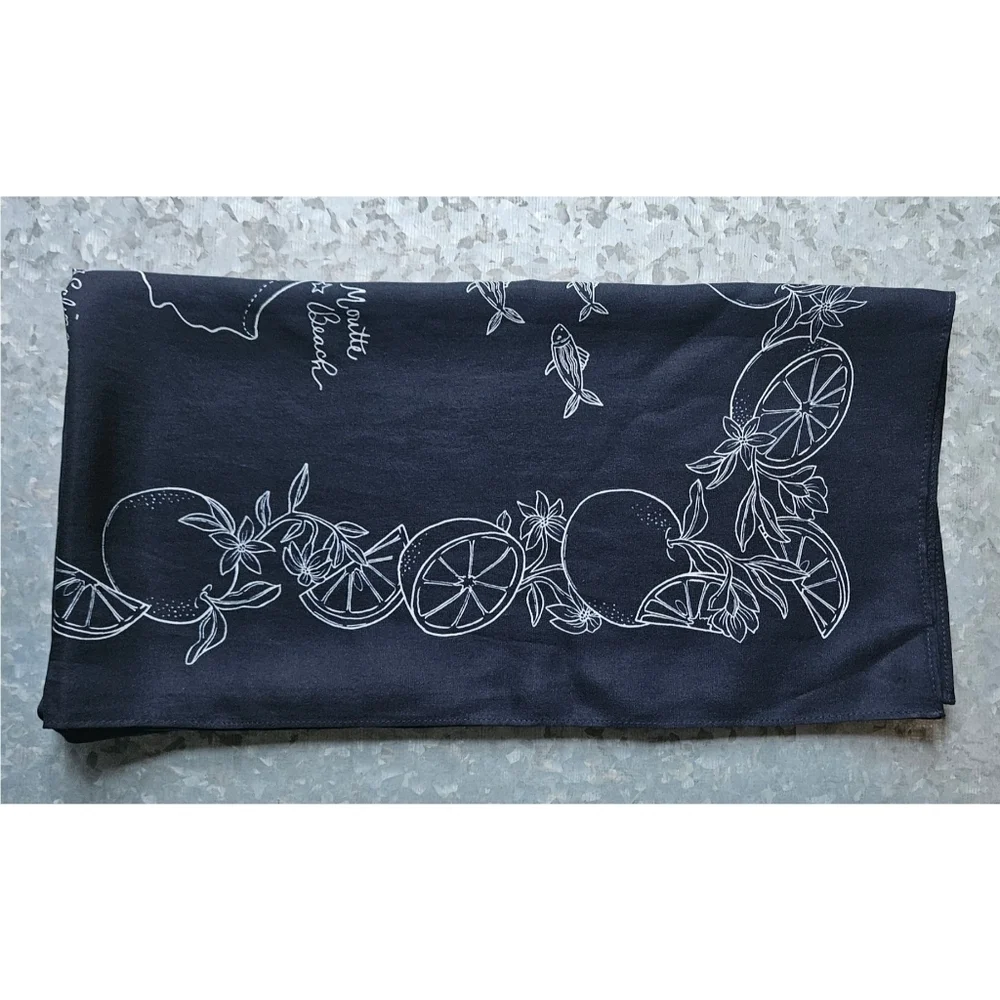 J. Crew Oversized Printed Silk Bandana